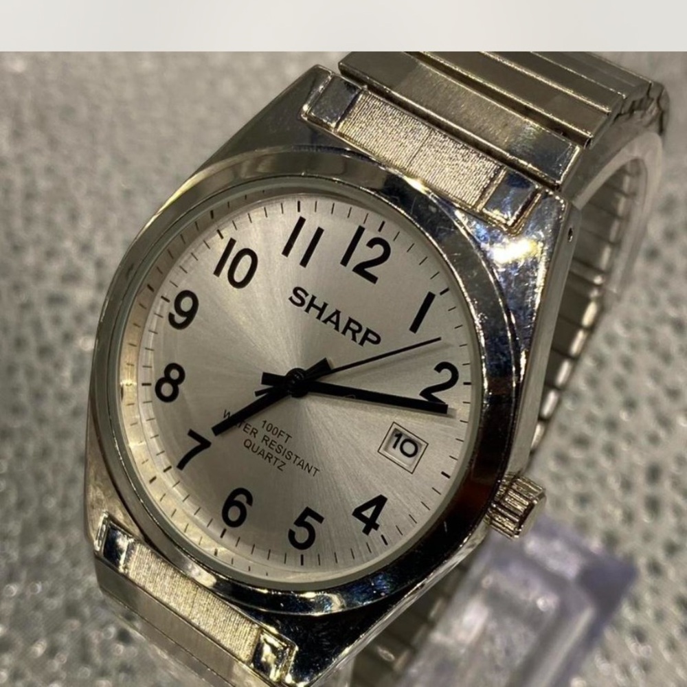 Men’s ^^*^ Sharp Silver Quartz Watch *** - image 2